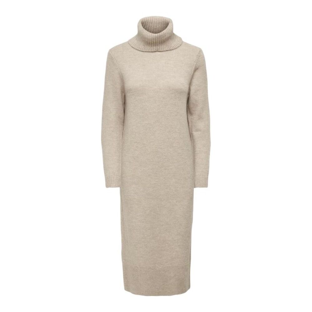 Only Womens/Ladies Cowl Neck Sweater Dress / Pumice Stone